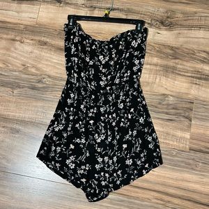 Cute black and pink romper